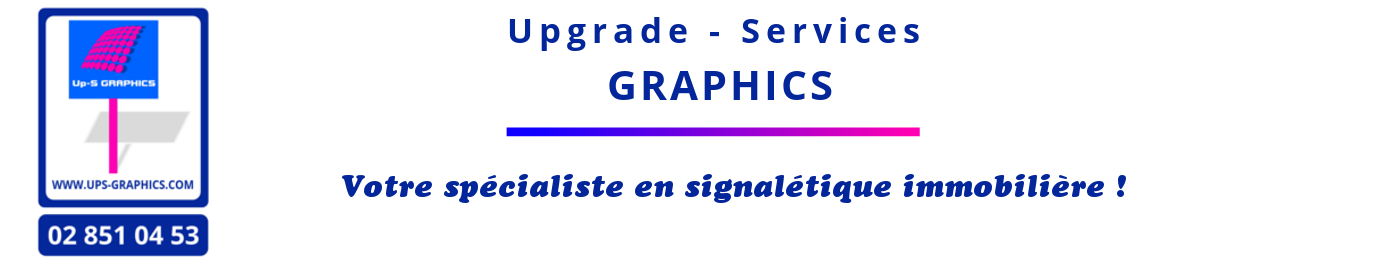 UPS (Upgrade services) GRAPHICS Logo